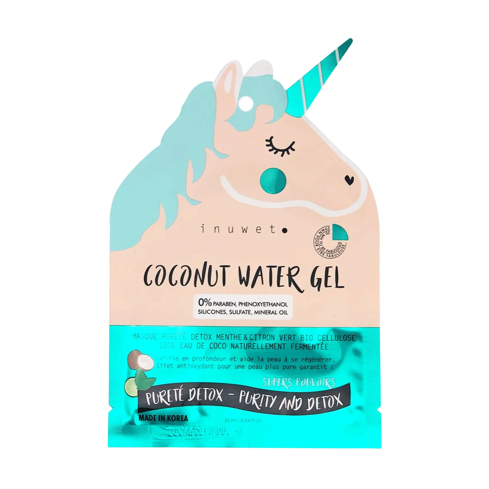 Unicorn masker Pureté