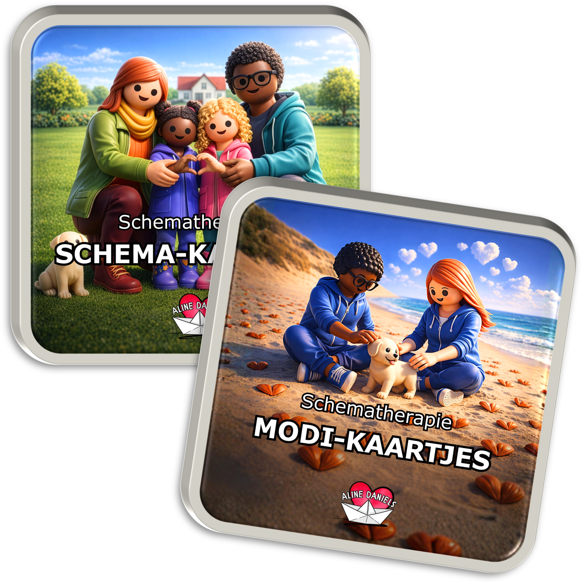 Set Schema-kaartjes & set Modi-kaartjes