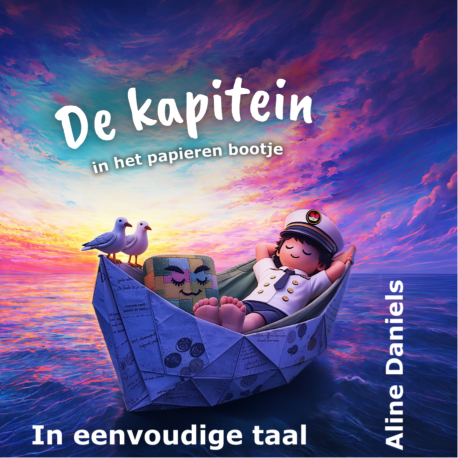 De Kapitein In het papieren bootje