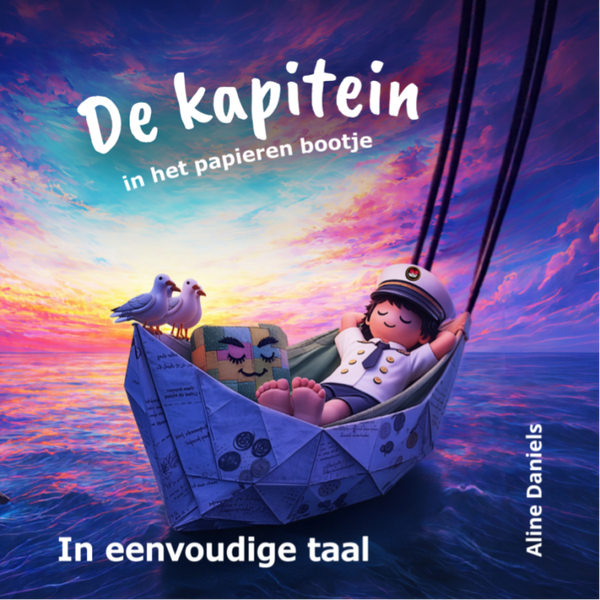 De Kapitein In het papieren bootje
