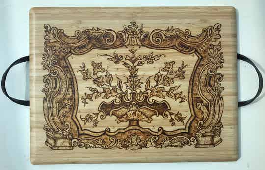 Tábua de servir azulejo