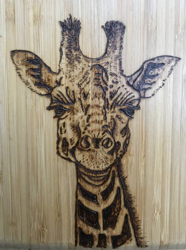 Borrelplank Giraffe