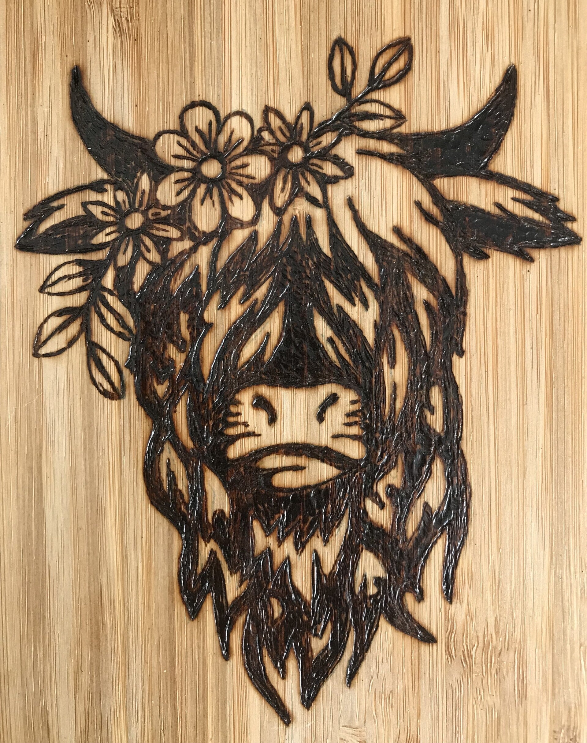 Borrelplank Schotse Hooglander