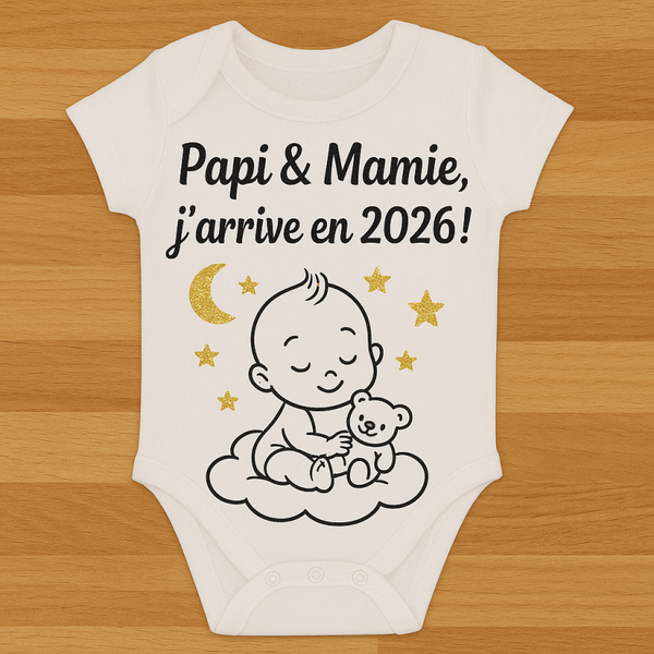 Body bébé annonce de grossesse