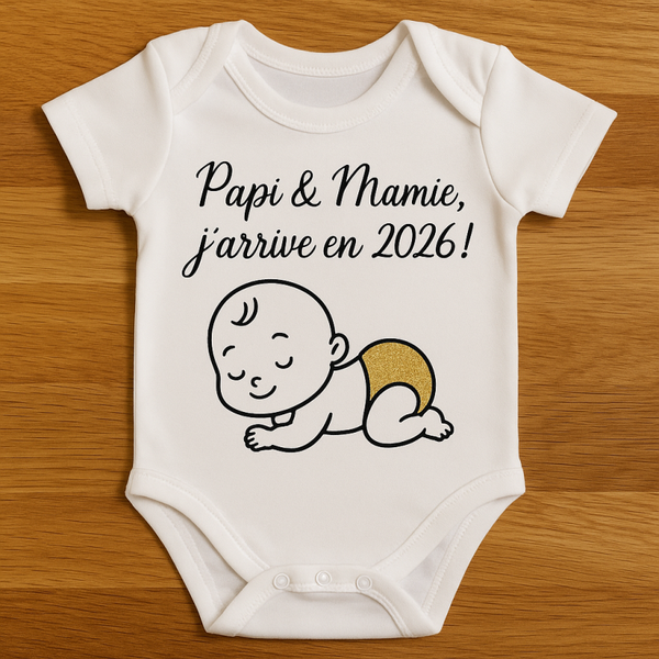 Body bébé annonce de grossesse