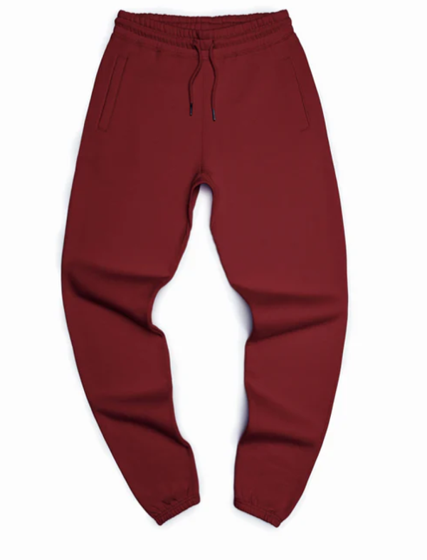 Chariot Crimson Organic Cotton Sweatpants
