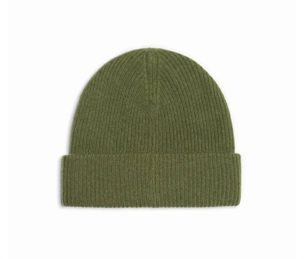 Cashmere/Merino Wool Beanie Moss