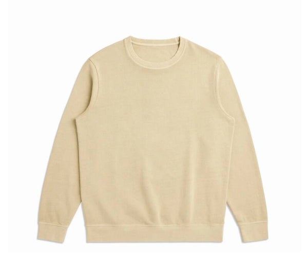 Dune Organic Cotton French Terry Crewneck Sweatshirt