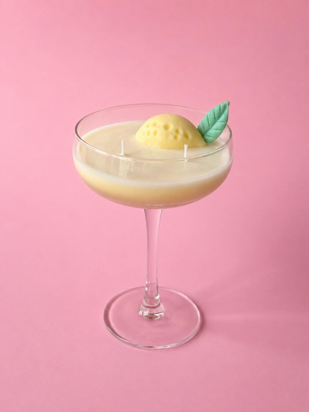 lemon martini cocktail geurkaars
