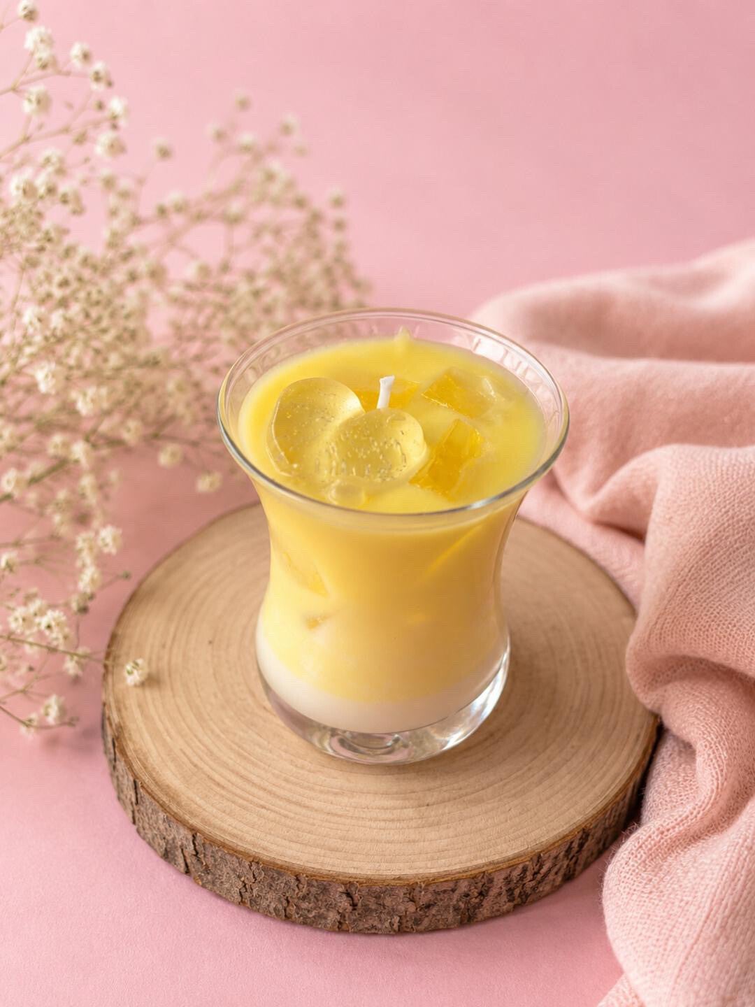 iced latte kaars citronella
