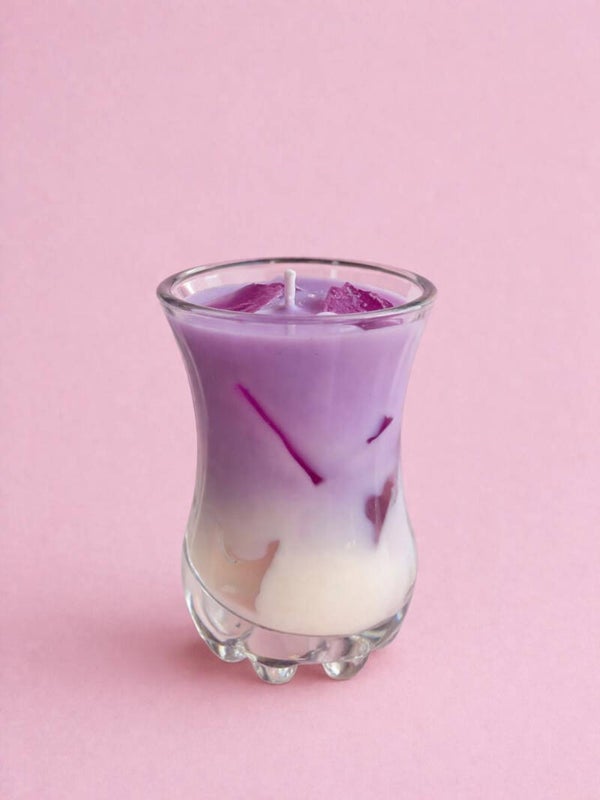 iced latte lavendel cocos kaars