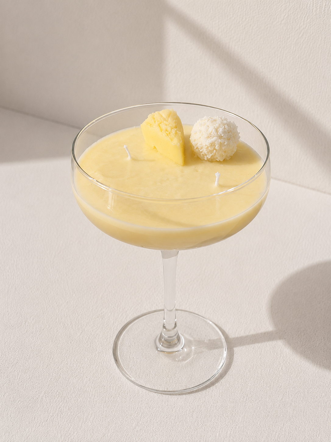 pina colada martini cocktail kaars