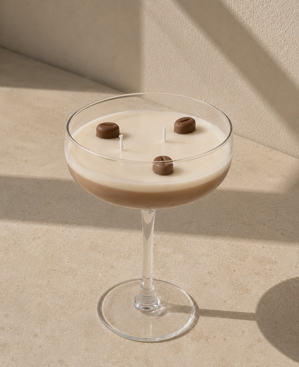 espresso martini cocktail kaars
