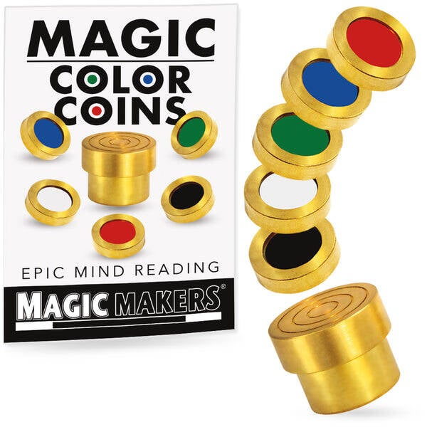 MAGIC COLOR COINS by Magic Makers