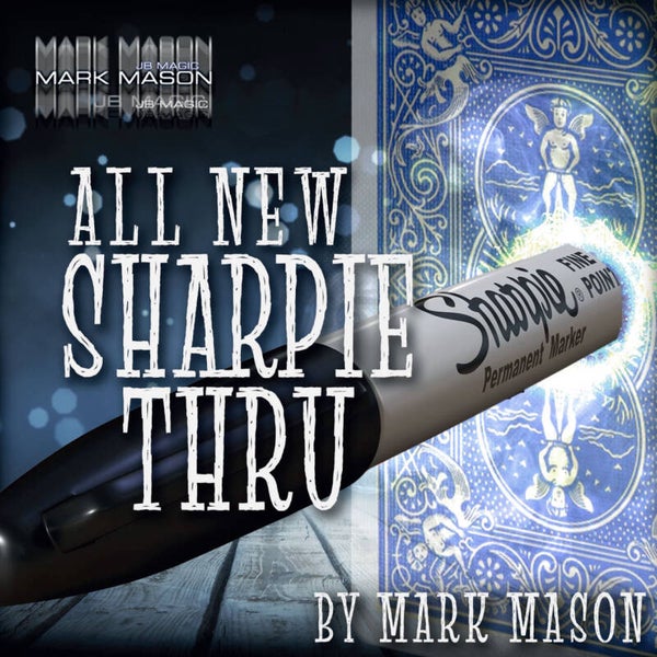 All New Sharpie Thru (Red) by Mark Mason