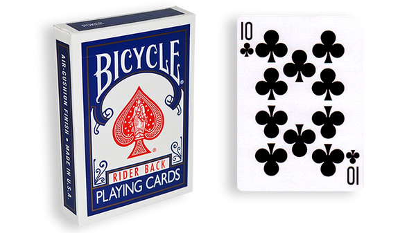 Bicycle One Way Forcing Deck - Mazzo di Carte Tutte Uguali (10 Fiori) - Dorso Blu