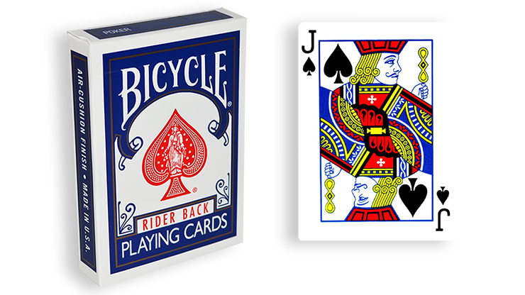 Bicycle One Way Forcing Deck - Mazzo di Carte Tutte Uguali (Jack Picche) - Dorso Blu