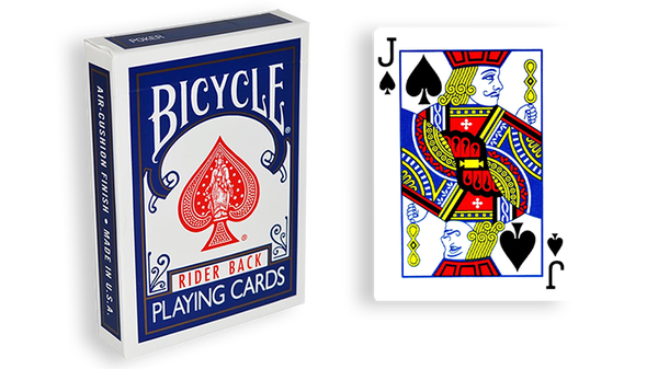 Bicycle One Way Forcing Deck - Mazzo di Carte Tutte Uguali (Jack Picche) - Dorso Blu