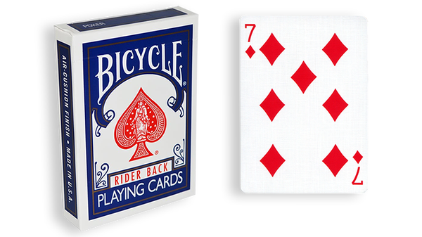 Bicycle One Way Forcing Deck - Mazzo di Carte Tutte Uguali (7 Quadri) - Dorso Blu