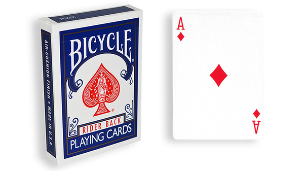 Bicycle One Way Forcing Deck - Mazzo di Carte Tutte Uguali (Asso Quadri) - Dorso Blu