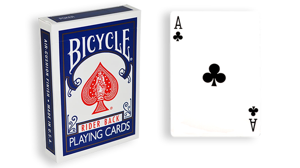 Bicycle One Way Forcing Deck - Mazzo di Carte Tutte Uguali (Asso Fiori) - Dorso Blu