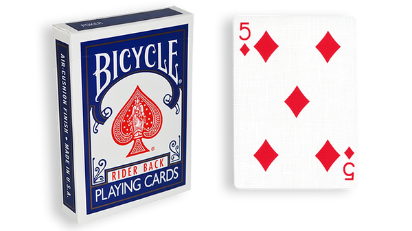 Bicycle One Way Forcing Deck - Mazzo di Carte Tutte Uguali (5 Quadri) - Dorso Blu