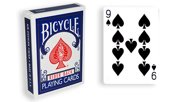 Bicycle One Way Forcing Deck - Mazzo di Carte Tutte Uguali (9 Picche) - Dorso Blu