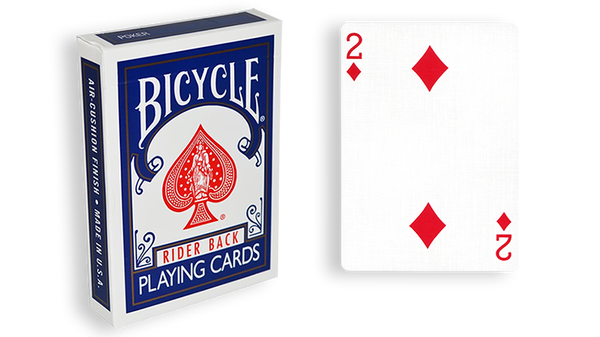 Bicycle One Way Forcing Deck - Mazzo di Carte Tutte Uguali (2 Quadri) - Dorso Blu