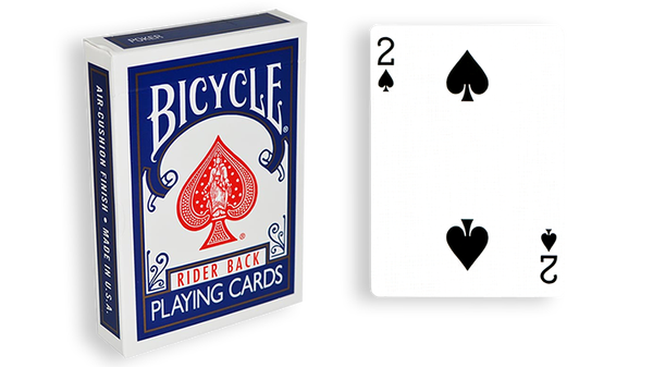 Bicycle One Way Forcing Deck - Mazzo di Carte Tutte Uguali (2 Picche) - Dorso Blu