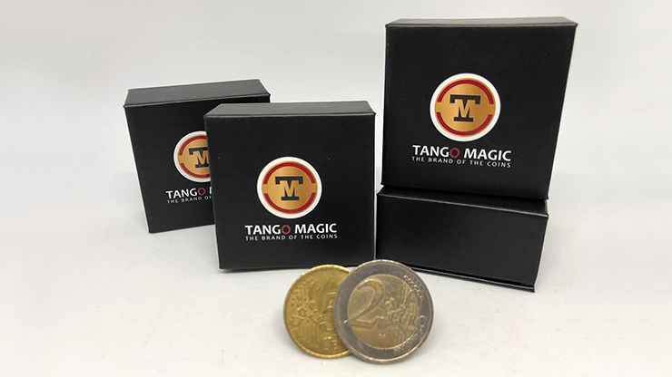 Magnetic Scotch and Soda 2 Euro and 50 cent Euro by Tango Magic