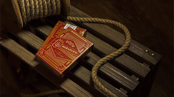 Mazzo di Carte Monarchs Red Playing Cards by Theory11