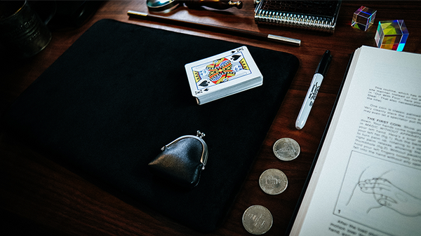 Suede Leather Medium Pad (Black) by TCC