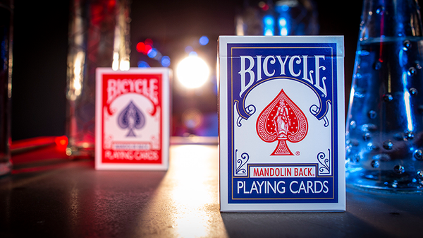 Mazzo di Carte Segnato GT Speedreader Marked Deck (Bicycle 809 Mandolin Blue) Plus Online Effect