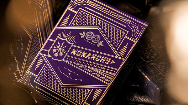 Mazzo di Carte Monarchs Red Playing Cards by Theory11