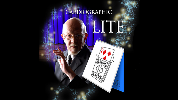 CARDIOGRAPHIC LITE (Five of Diamonds) by Martin Lewis