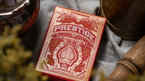 Mazzo di Carte Prestige (Red) Playing Cards