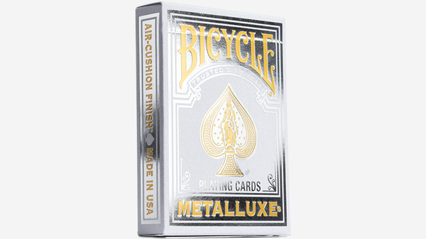 Mazzo di Carte Bicycle Metalluxe Silver Playing Cards