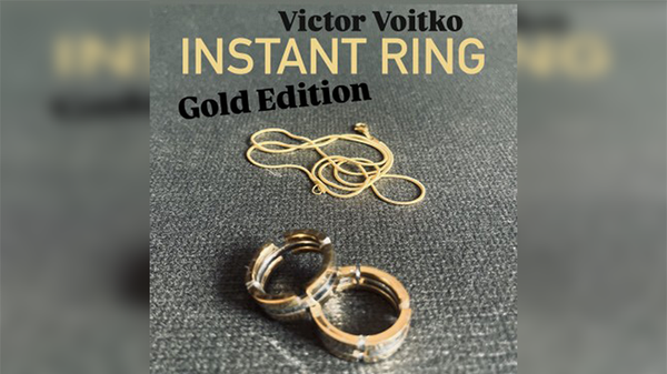 Instant Ring (Silver/Gold  ) by Viktor Voitko