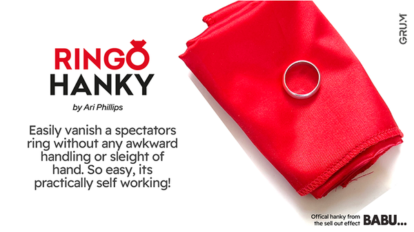 RINGO HANKY (Extra Hanky for BABU) by GRUM®