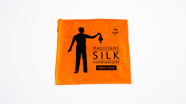 Foulard di Seta 15x15 Arancione - PRO SILK ORANGE 6" by Murphy's Magic