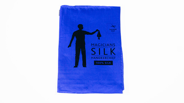 Foulard di Seta 90x90 Blu - PRO SILK BLUE 36" by Murphy's Magic