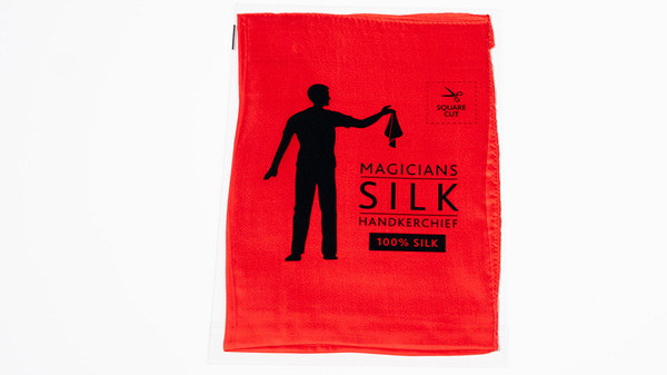 Foulard di Seta 60x60 Rosso - PRO SILK RED 24" by Murphy's Magic