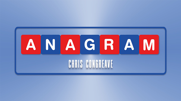 ANAGRAM by Chris Congreave