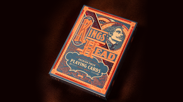 Mazzo di Carte King's Head (Blue & Red) Playing Cards by Joker and the Thief