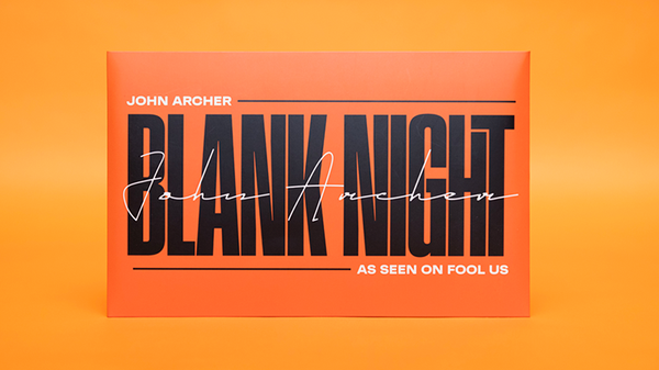 BLANK NIGHT 2025 EDITION by John Archer