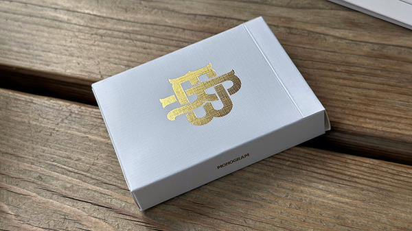 Mazzo di Carte Monogram Playing Cards