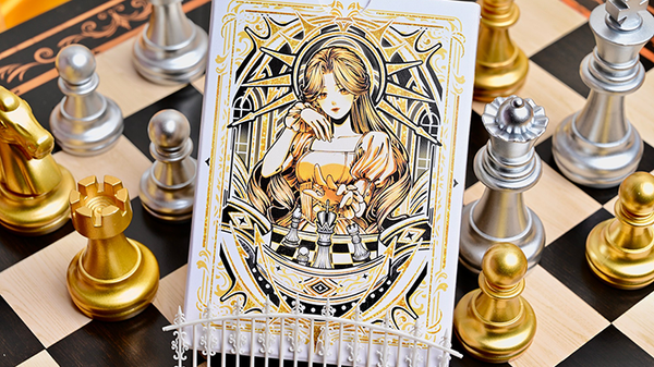 Mazzo di Carte CHESS White Playing Cards by Hidden Light