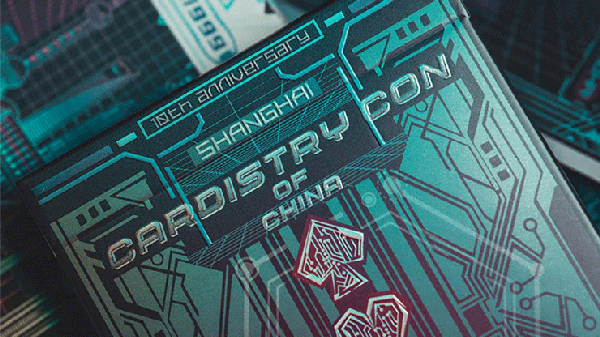 Mazzo di Carte 2025 Cardistry Con of China Holo Playing Cards by Bacon Magic