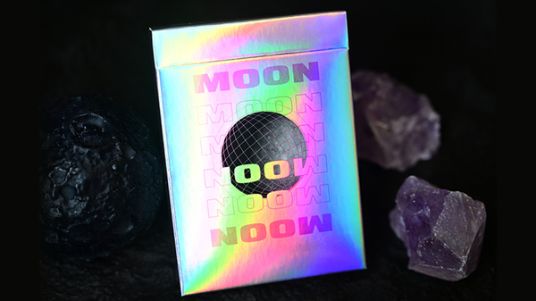Mazzo di Carte Moon (White Holo) Playing Cards