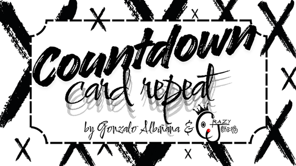 Countdown Repeat (Parlor/Stage Size) by Gonzalo Albiñana & CrazyJokers